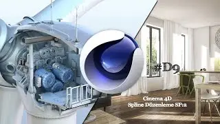Cinema 4D Splıne Düzenleme SP:2 #D9