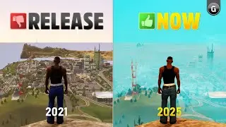 GTA Trilogy: Definitive Edition | Release vs Now – Physics & Details Comparison