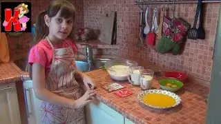 Коржики на сметане, готовим коржики 80-х годов, рецепт.Biscuits recipe.