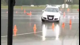 (Trackside View) VW Golf V GTI @ Taylor Hill AutoX, Fort St. John - July 22, 2018