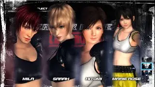 DEAD OR ALIVE 5 - Mila & Sarah VS Hitomi & Marie Rose PC Mod
