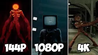 ROBLOX Doors But Budget V10 vs Doors But Decent TV Man SKIBIDI vs Doors Floor 3