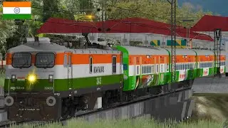 Republic Day Celebration | Special Tri Colour Train in MSTS | Indian Train Simulator | msts