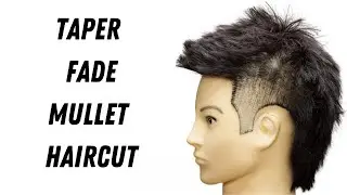Low Taper Modern Mullet - TheSalonGuy