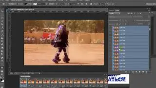 Обтравочная маска на гиф