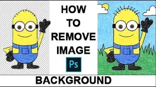 How to remove image background in photoshop