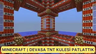 Devasa TNT Kulesinde Patlama Şöleni | Minecraft (PS5)