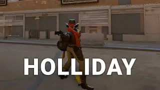 HOLLIDAY - персонаж Deadlock, которого еще нет в игре.