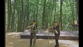 W.F.Bach: Duet for Two Flutes (Kazumi Sato with Takashi Tamura)