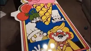 Food fight thin laminate and side art install