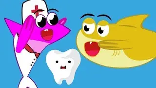 Baby Shark Teeth Story - Baby Shark #Cartoon for #babies
