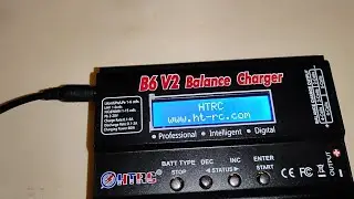HTRC B6 V2 Balance charger review (Settings, extra functions) Part 1