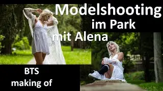 Modelshooting mit Alena im Park