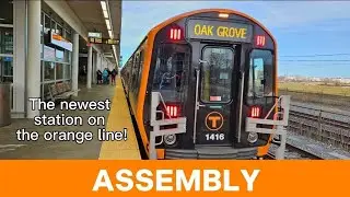 Assembly station tour- the newest station on the orange line!