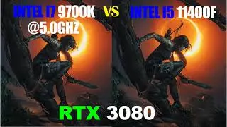 i7 9700K vs i5 11400F - RTX 3080 - Gaming Comparisons