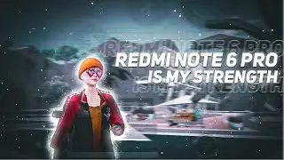 REDMI NOTE 6 PRO IS MY STRENGTH ❤ BGMI MONTAGE | 5 FINGER + GYROSCOPE!