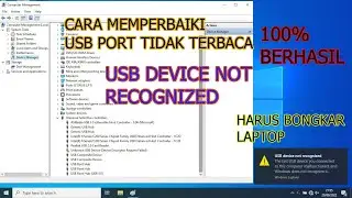 Cara benerin usb port tidak berfungsi | usb port eror | ganti kabel fleksibel port usb