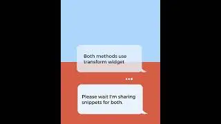 Flip Widget in flutter 
