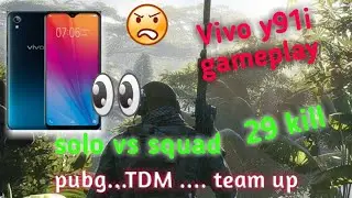 Vivo y91i gameplay | pubg 29 killed | 2 gb ram mobile | don't miss video | 2020 gameplay video 😭😭