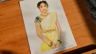 Color Pencil Portrait Drawing - Faber Castell Polychromos
