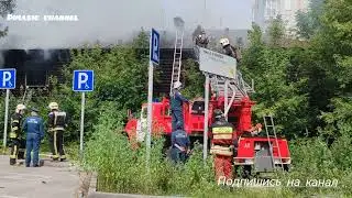 В Иваново на ул. 2 межевая произошёл пожар в многоквартирном доме.В пожаре принимало 8 единиц
