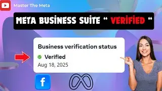 How To Verify Meta Business Manager 2025 | Meta Business Suite “Verified”