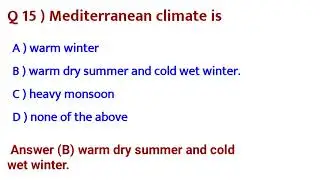 Important objectives related to Geography