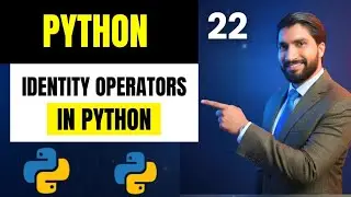 #22 Identity Operators in Python 🔥 | is vs == Explained | is & is not (Hindi)