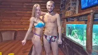 Сходили в Баню. Приехала Мама в гости