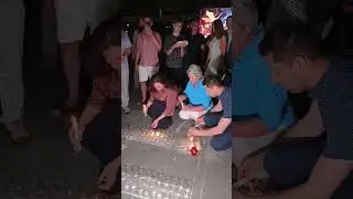 В Оренбурге прошла акция «Огненная картина войны»