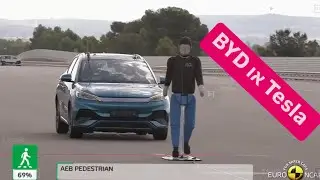 BYD Atto 3 אין מתחרות לטסלה בבטיחות, כולל