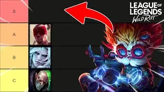 WILD RIFT SEASON 15 Tier List Patch 5.3 - HEIMERDINGER RELEASE + NEW ITEM META