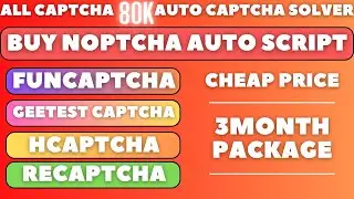 Kolotibablo All Captcha Auto solver | Buy Noptcha auto script in cheap rate | Funcaptcha auto script
