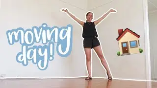 MOVING VLOG! | moving day! unpacking our new house 🏠📦