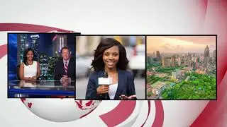 Sample Multi-View /Multi-Cam Set  For Golive Software -Virtual Studio Solution for  News Channel.