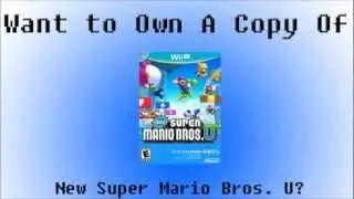 Get New Super Mario Bros. U For FREE