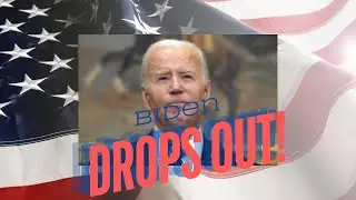 BREAKING! BIDEN DROPS OUT OF THE PRESIDENTIAL RACE | ENDORSES KAMALA HARRIS