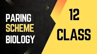 12th Class Biology pairing Scheme 2026