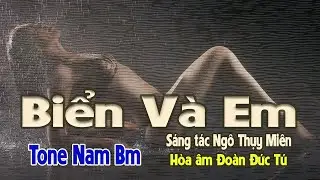 karaoke, Biển Và Em, sáng tác Ngô Thụy Miên, hòa âm Đoàn Đức Tú, tone Nam