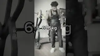 62.5 kg shoulder press 😈
