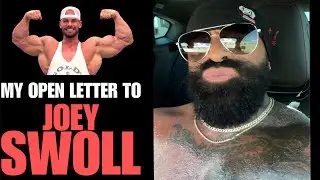 My Open Letter to Joey Swoll | Robertfrank615 #gymmotivation #chestday #bodybuilding