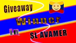 Giveaway Winner ! | SL Avamer