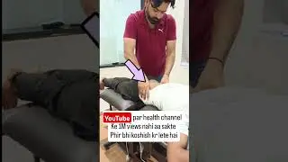Health channel par 1M views aa sakte hai ? #drsuniltank #viral #spine #trending #shorts