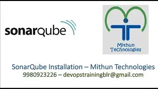 SonarQube Server Installation Linux - Mithun Technologies - 9980923226