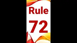 Rule of 72 Explained with a Simple Table