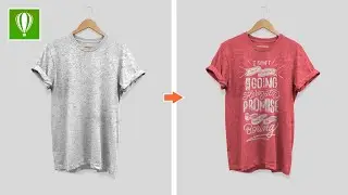 Tshirt Mockup CorelDraw