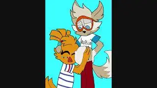AT Ettie cuddles Mpreg Zabivaka (World Cup Mascots/Ettie X Zabi)