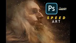 A Face in the Sand // Adobe Photoshop | Speed Art  #speedart #photoshop