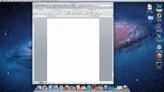 How to Change your page to Landscape on Microsoft word-MAC