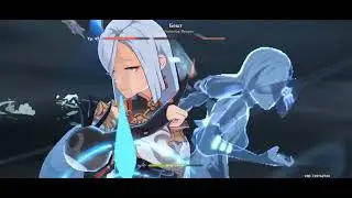 Шэнь Хэ против Бешт (Отголосок Вихря) | Genshin Impact